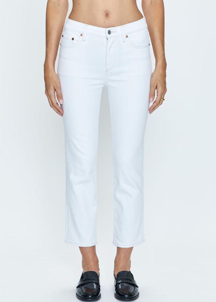 Pistola Monroe Crop - Le Blanc ***FINAL SALE***-Hand In Pocket