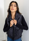 RD Style Valky Ladies Vest- Black-Hand In Pocket