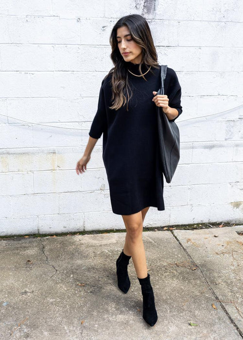 Aja Dress- Black-Hand In Pocket