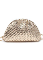 Serena Crossbody: Gold-Hand In Pocket