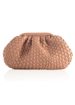 BLYTHE CLUTCH: Almond-Hand In Pocket