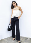 Pistola Ellery High Rise Wide Leg Trouser ***FINAL SALE***-Hand In Pocket