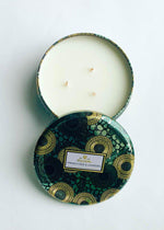 Voluspa 3 Wick Tin Candle - French Cade & Lavender-Hand In Pocket