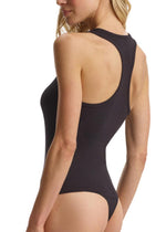 Commando Luxury Racer Back Bodysuit - Black ***FINAL SALE***-Hand In Pocket