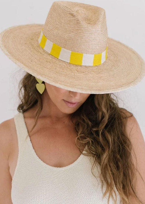 Maggie Palm Sun Hat ***FINAL SALE***-Hand In Pocket